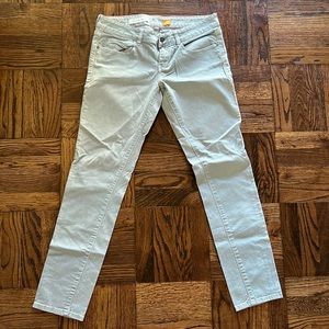 Pilcro and the Letterpress Gray Skinny Jeans size 29 Fit- STET EUC